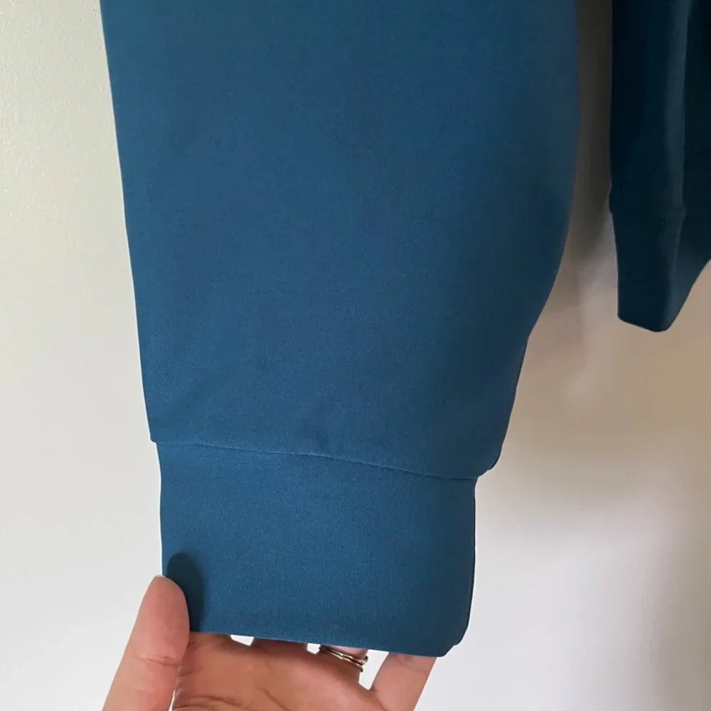 Eddie‎ Bauer Jacket Size XL Mens Teal Blue Motion Full Zip Freedry Activewear